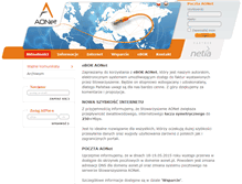 Tablet Screenshot of aonet.pl